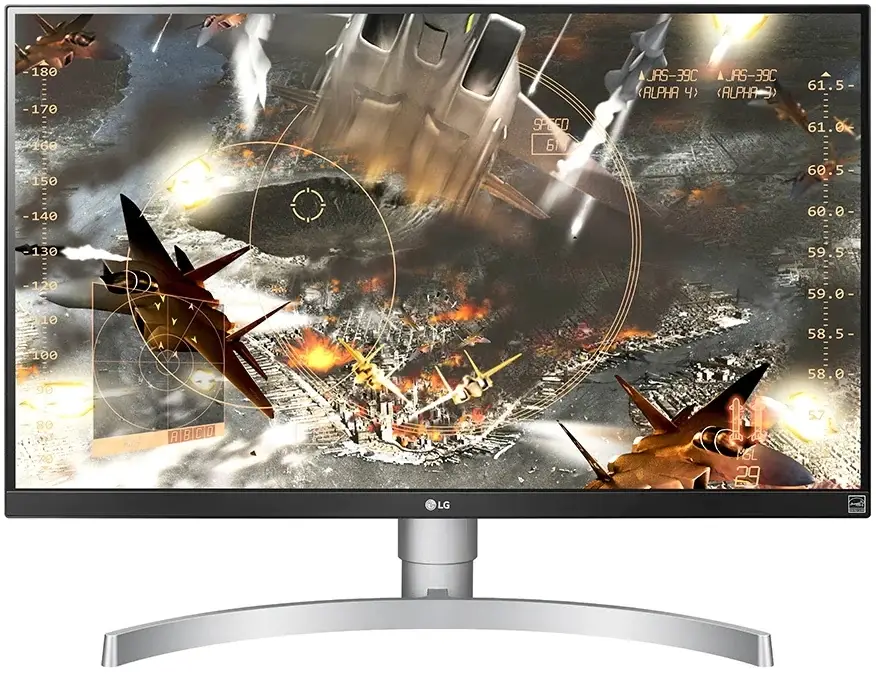 LG 27UK650-W MONITOR PRZOD